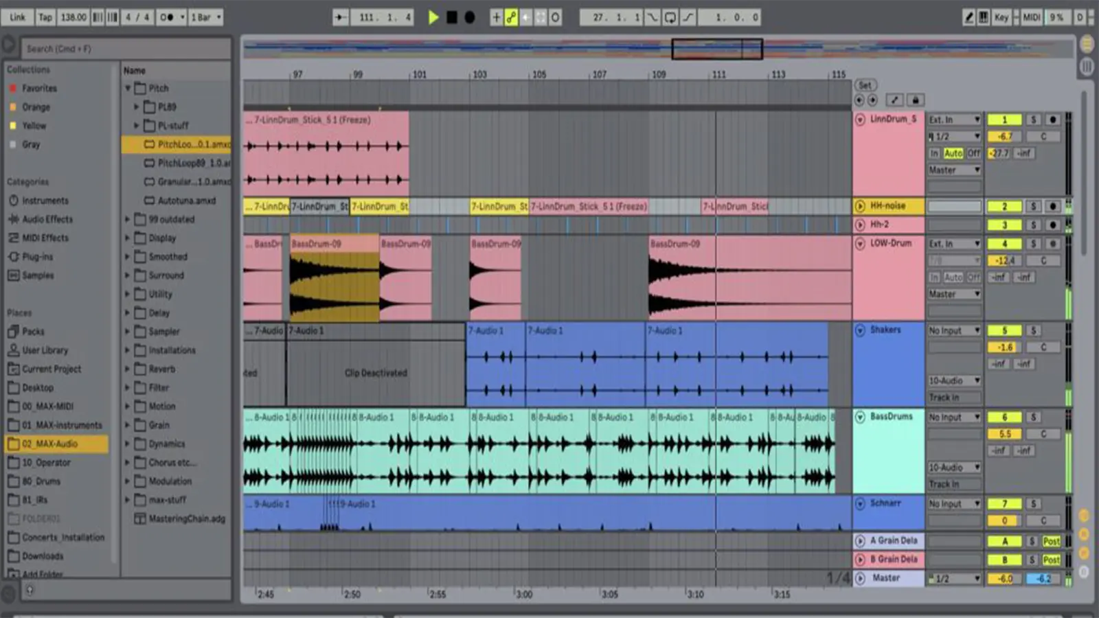 mix audio